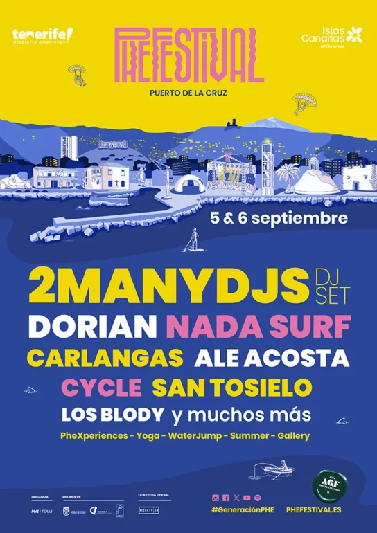 Las remezclas imposibles de 2manydjs y el pop electrónico de Dorian posicionan el cartel del Phe Festival en su décimo aniversario  