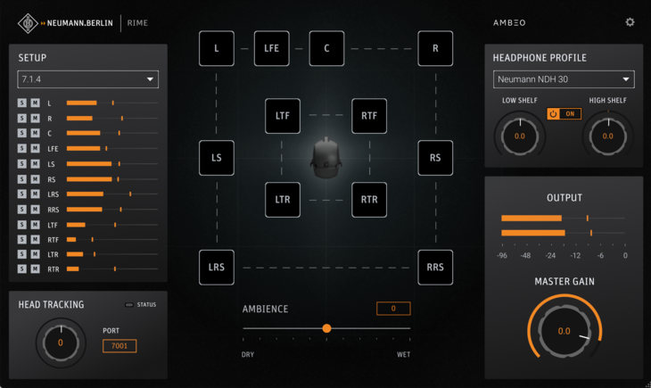 NDD-neumann rime topview screenshot