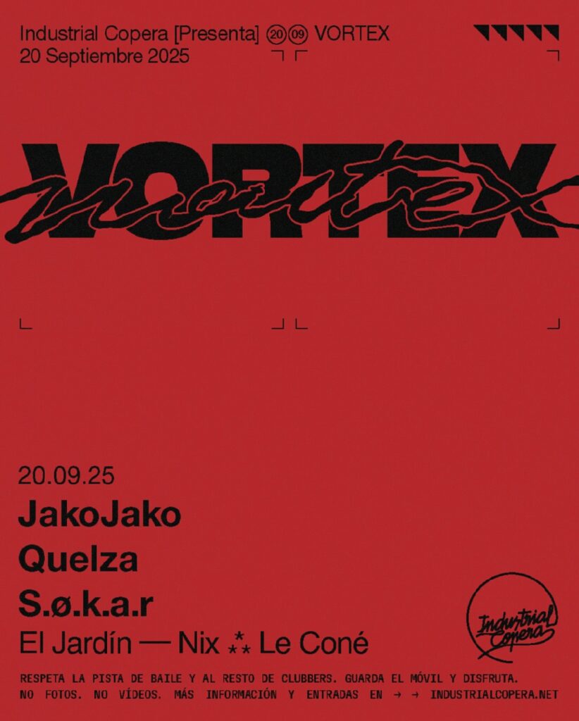 Vortex nos trae un evento impecable a Industrial Copera 13 NDD-V1