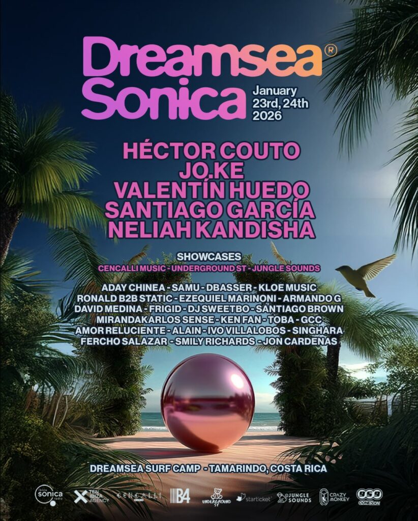 NDD-SONICA 2026 IS COMING Presenting the full lineup for the third edition of @DreamseaS%C3%B3nicaJanua
