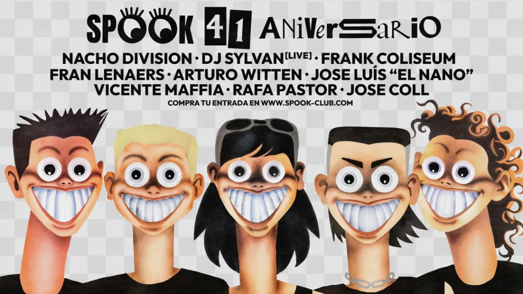 Repasa la programación de Spook en diciembre 10 NDD-41 aniversario 80s 90s valencia xceed 2c2b