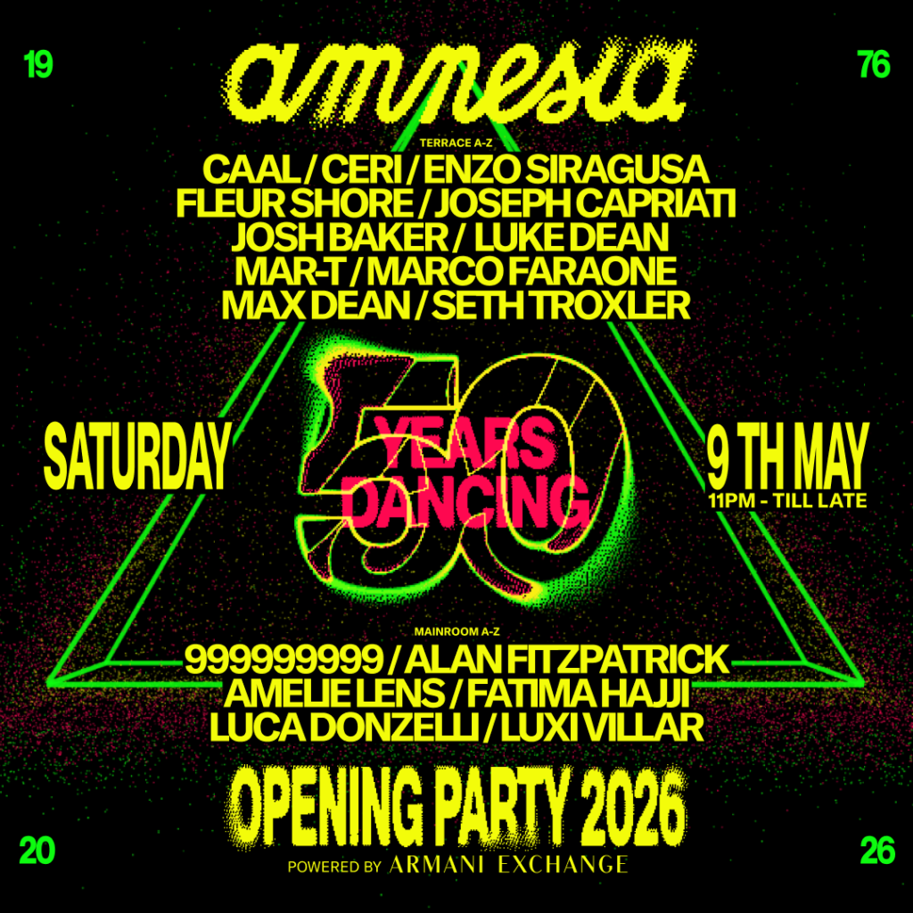 Disfruta del Opening Party 2026 de Amnesia Ibiza 5 NDD-Amnesia Opening 26 Square