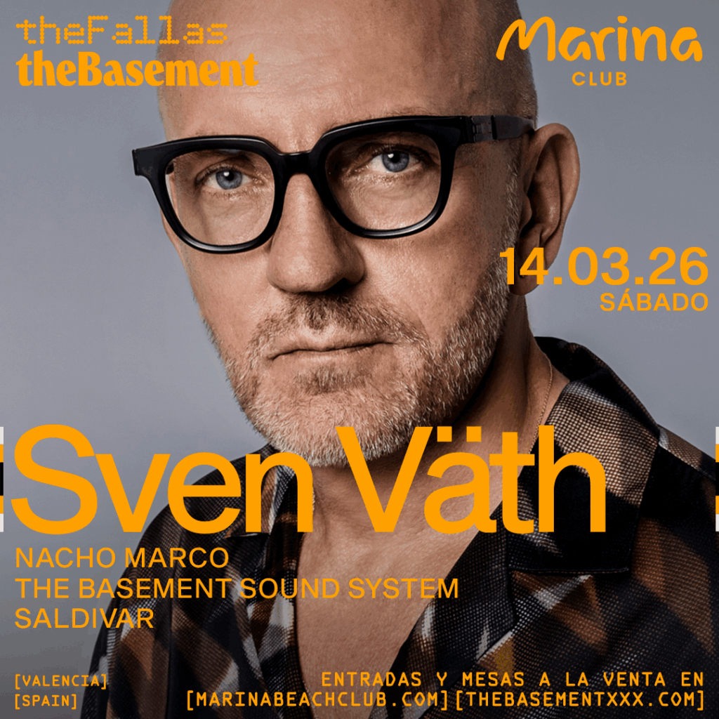 Sven Väth nos deleitará con su sonido en theFallas 2026 19 NDD-MC26 SVEN VATH 1x1 1