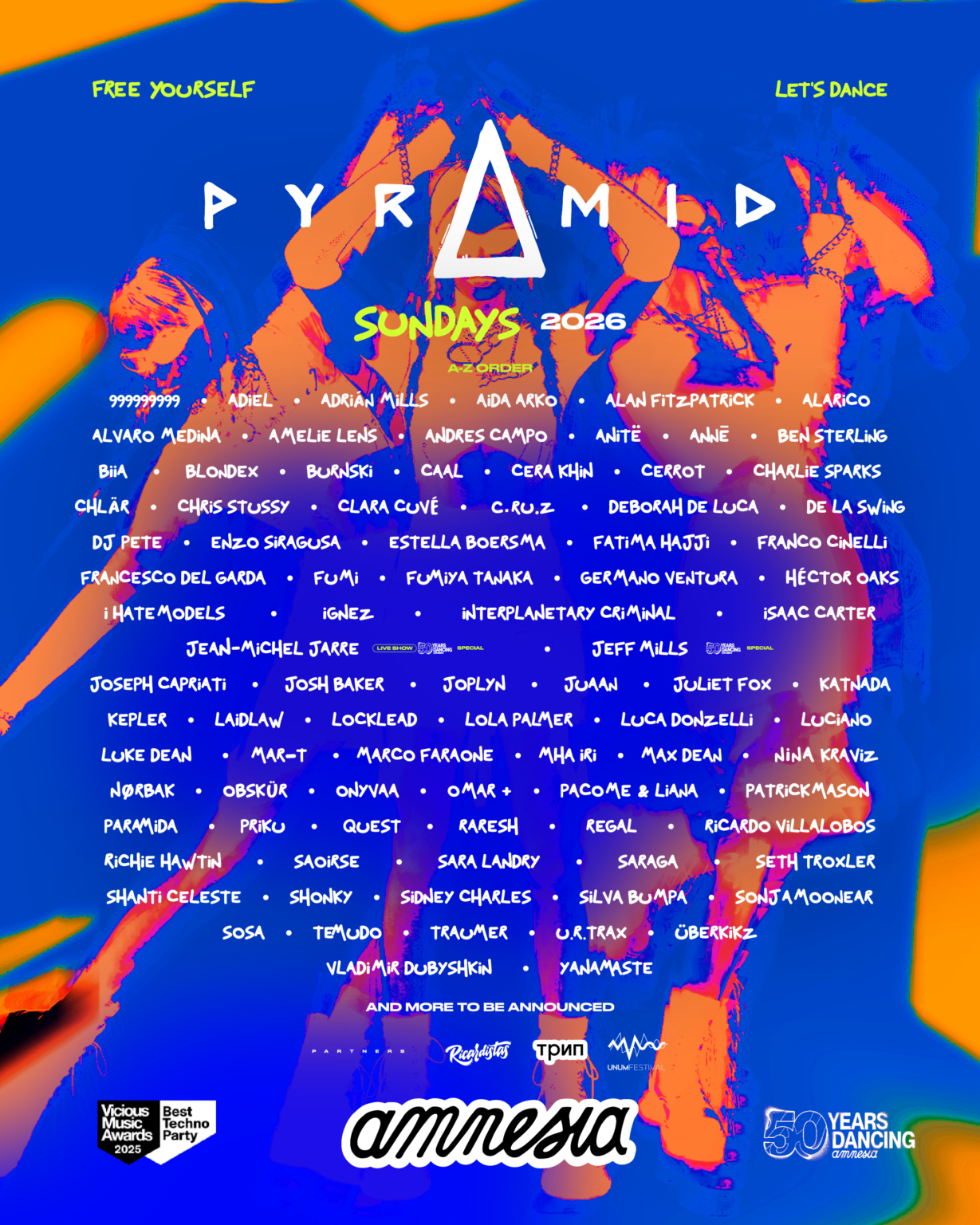 Line Up de temporada inmejorable en Pyramid Ibiza 5 NDD-PYRAMID SEASON LINE UP Recuperado 04 1229x1536 1