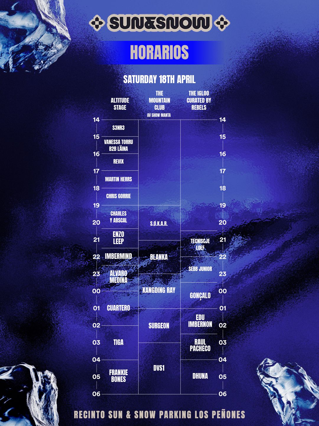NDD-HORARIOS SABADO