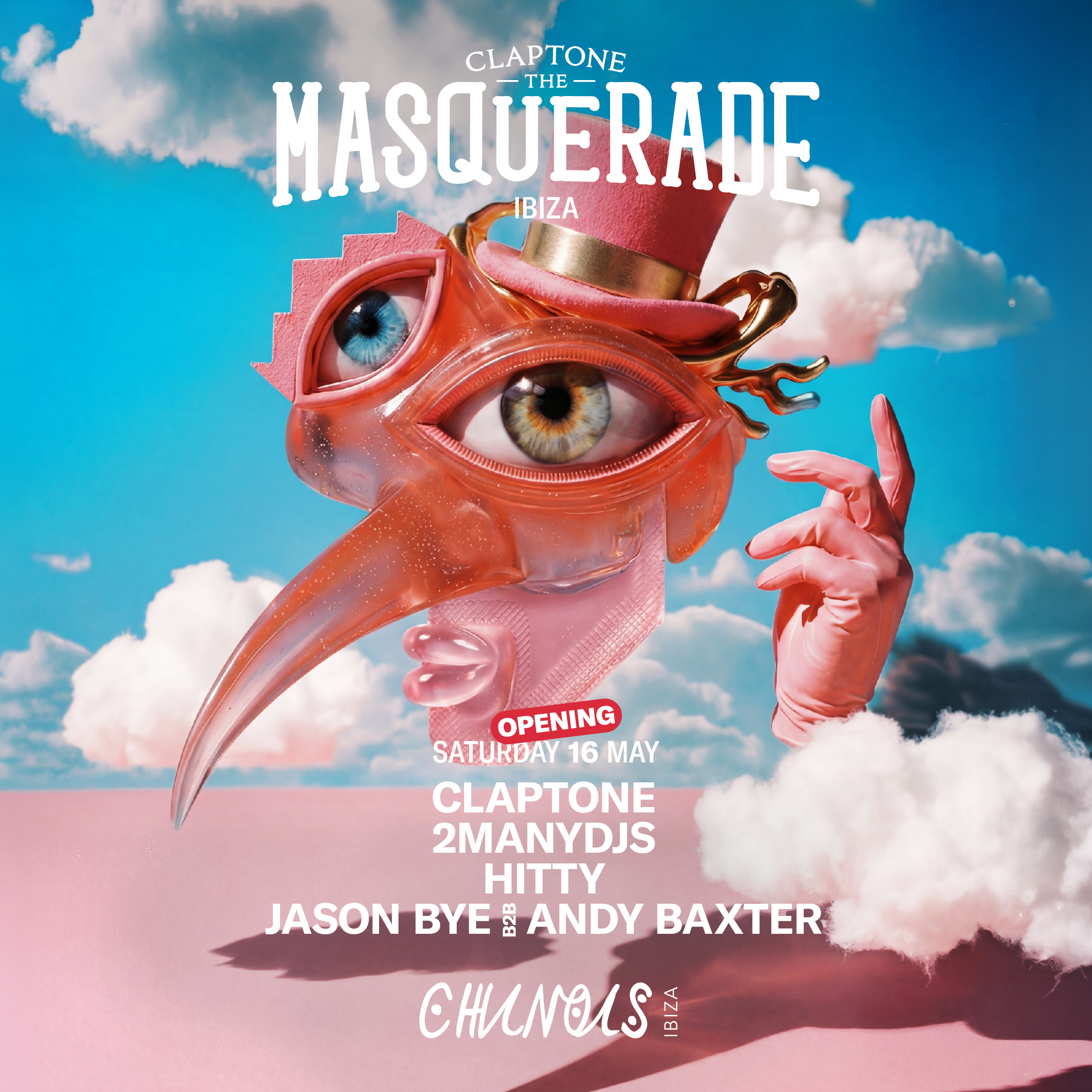 Chinois Residency trae 4 grandes estrenos en mayo… Defected, Claptone’s Masquerade, Major League DJz ‘Echoes of Tomorrow’ La Troya Chinois Residency trae 4 grandes estrenos en mayo… Defected, Claptone’s Masquerade, Major League DJz ‘Echoes of Tomorrow’ La Troya
