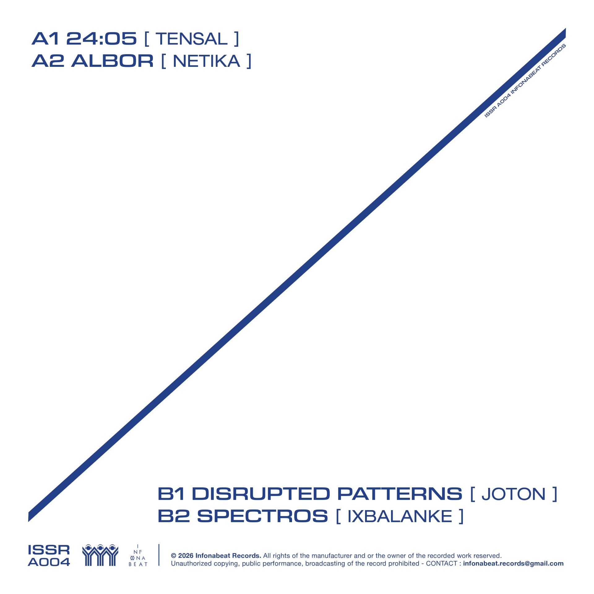 INFONABEAT RECORDS REFUERZA SU IDENTIDAD CON “ISSR A004” 3 NDD-diseno 1