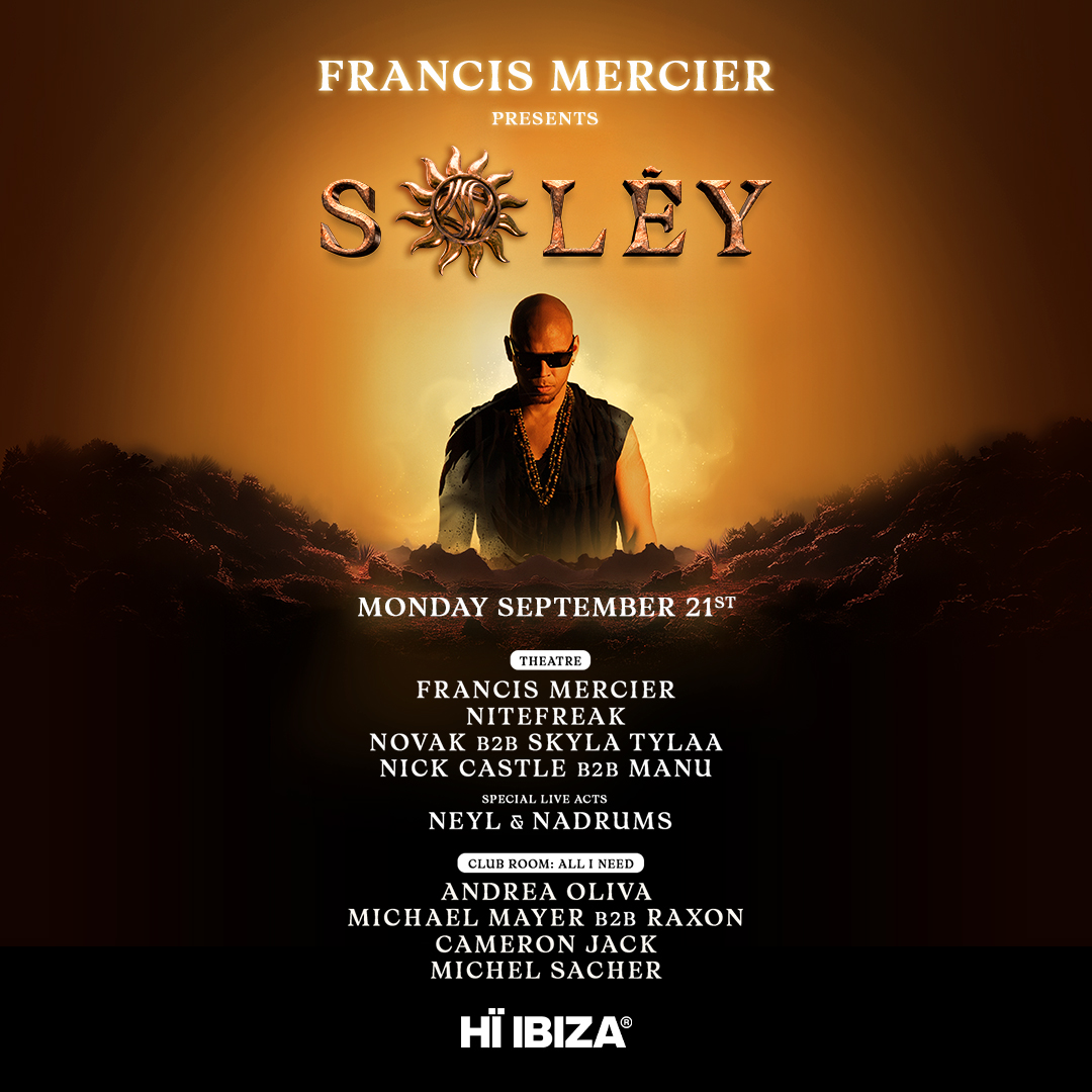 Francis Mercier sigue su viaje sonoro en Hï Ibiza 3 NDD-