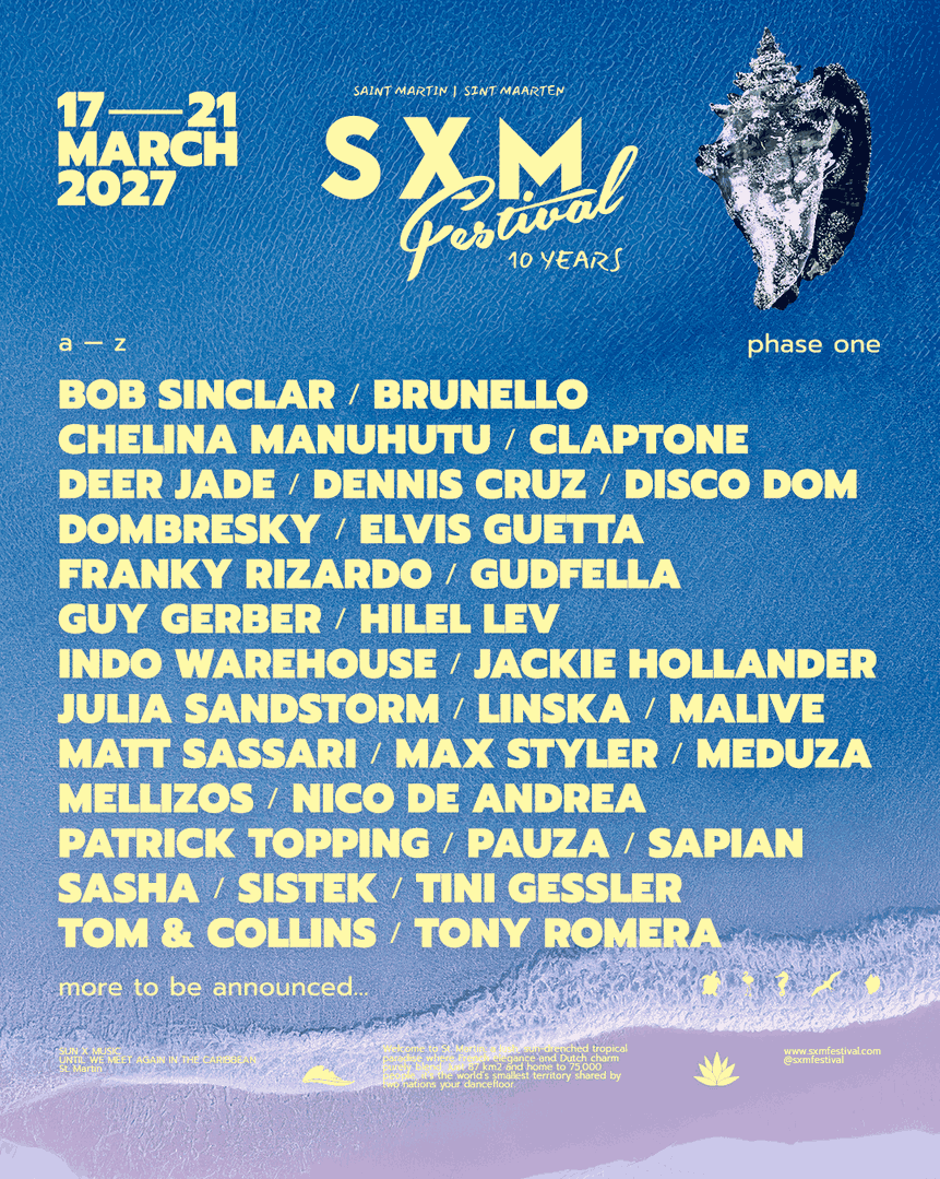NDD-SXM Festival 2027 POSTER PORTRAIT