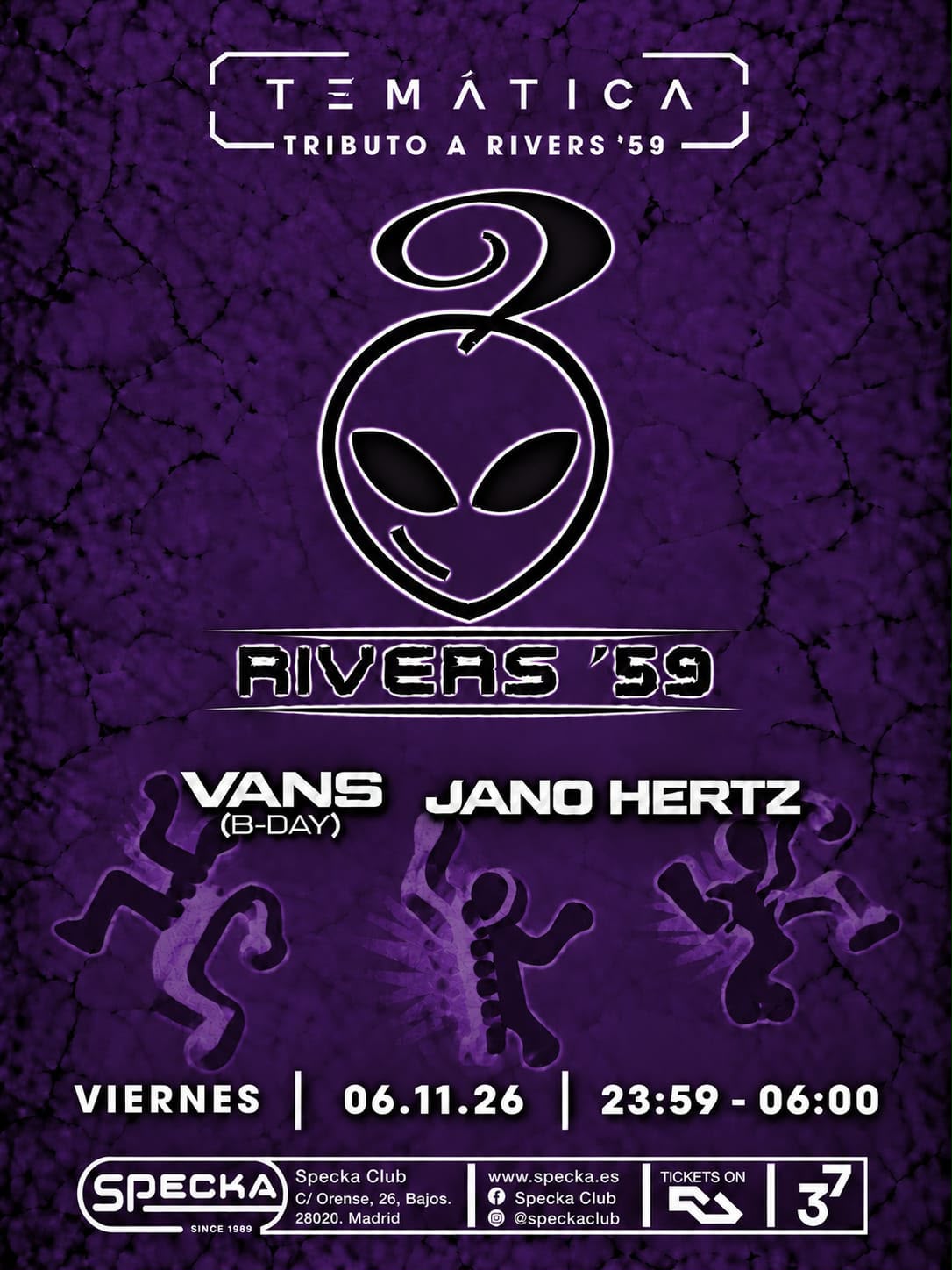 Jano Hertz y Vans recuperan el espíritu de Rivers’59 en Madrid Jano Hertz y Vans recuperan el espíritu de Rivers’59 en Madrid